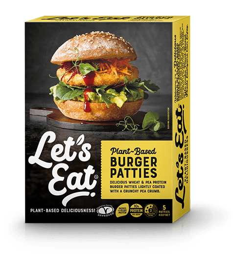 Let's Eat Plant-based Burger Patties