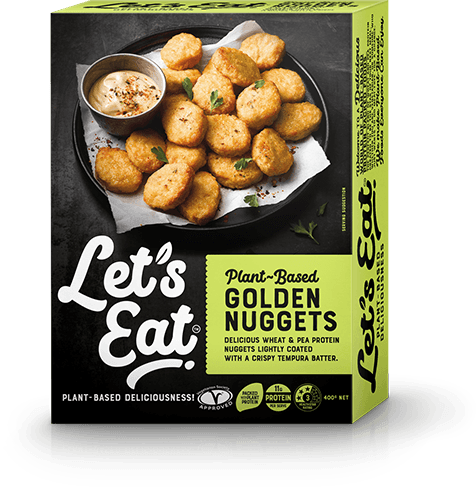 Let's Eat Plant-based Golden Nuggets