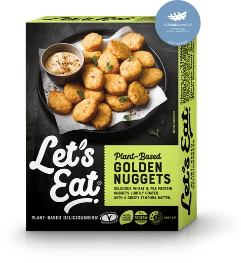 Let's Eat Plant-based Golden Nuggets